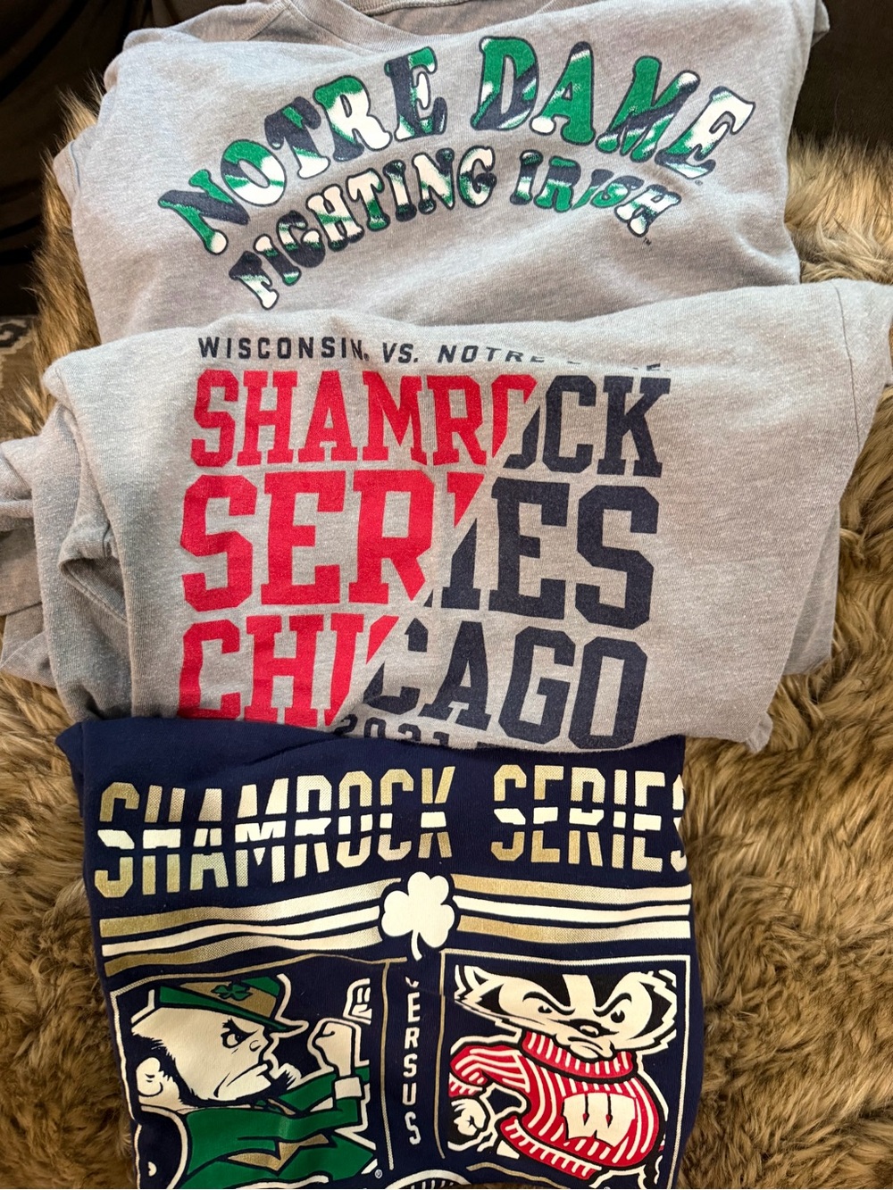 Men's Grey Shamrock Series Graphic T-Shirt